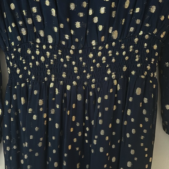 Lilly Pulitzer Navy Clip Dot Dress - Picture 5 of 5